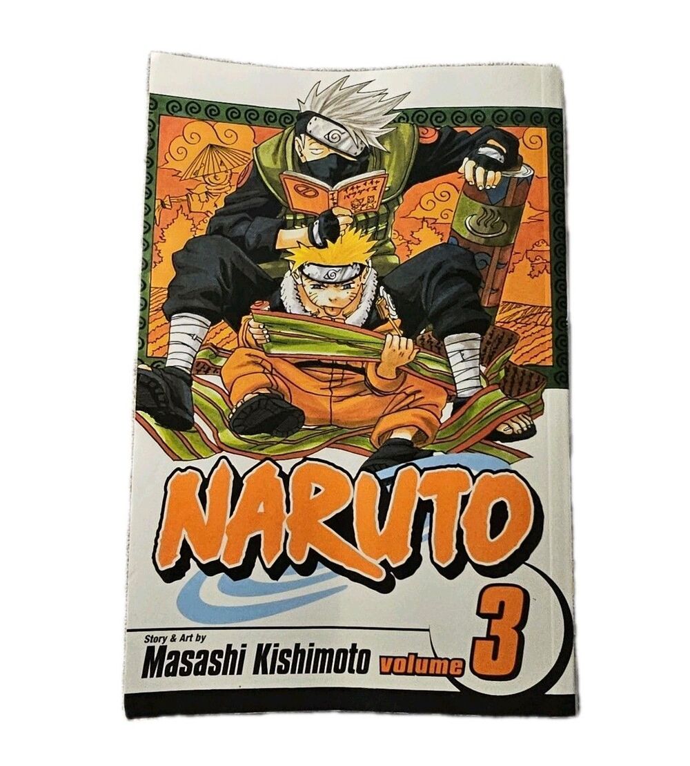 Naruto Manga Vol 3 Tong Li Comics Masashi Kishimoto Chinese Language